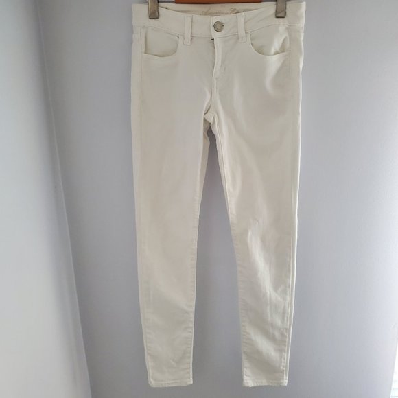 American Eagle Stretch Skinny Jegging, White, 4 - Picture 3 of 9